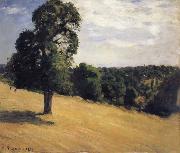 The Large pear tree at Montfoucault Camille Pissarro